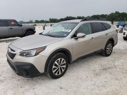 Salvage cars for sale at New Braunfels, TX auction: 2020 Subaru Outback Premium