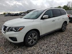 Nissan salvage cars for sale: 2017 Nissan Pathfinder S