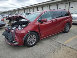 Toyota salvage cars for sale: 2021 Toyota Sienna XLE