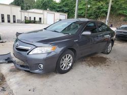 Salvage cars for sale at Hueytown, AL auction: 2011 Toyota Camry Hybrid