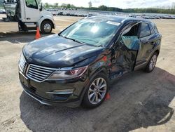 Salvage cars for sale at Mcfarland, WI auction: 2017 Lincoln MKC Select