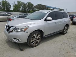 Nissan salvage cars for sale: 2014 Nissan Pathfinder S