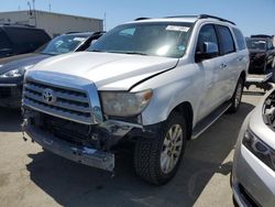 Salvage cars for sale from Copart Martinez, CA: 2008 Toyota Sequoia Platinum
