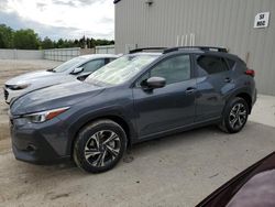 Subaru Crosstrek Premium Vehiculos salvage en venta: 2024 Subaru Crosstrek Premium