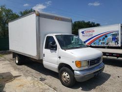 Ford salvage cars for sale: 2007 Ford Econoline E350 Super Duty Cutaway Van