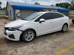 Salvage cars for sale at Wichita, KS auction: 2019 Chevrolet Cruze LT