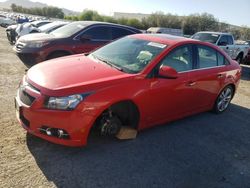 Salvage cars for sale at Las Vegas, NV auction: 2014 Chevrolet Cruze LTZ