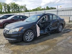 Salvage cars for sale at Spartanburg, SC auction: 2012 Honda Accord EXL