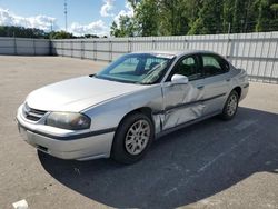 Salvage cars for sale at Dunn, NC auction: 2000 Chevrolet Impala