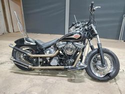 Salvage motorcycles for sale at Columbia Station, OH auction: 1993 Harley-Davidson Flstc