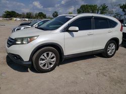 Salvage cars for sale at Riverview, FL auction: 2012 Honda CR-V EXL