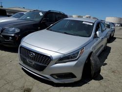 Salvage cars for sale at Martinez, CA auction: 2016 Hyundai Sonata Hybrid