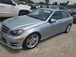 Mercedes-Benz salvage cars for sale: 2014 Mercedes-Benz C 300 4matic