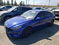 Salvage cars for sale at Rancho Cucamonga, CA auction: 2021 Hyundai Elantra SEL
