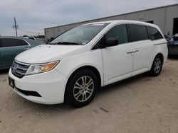 Salvage cars for sale from Copart Jacksonville, FL: 2012 Honda Odyssey EXL