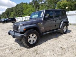 Salvage cars for sale at Seaford, DE auction: 2018 Jeep Wrangler Unlimited Sport