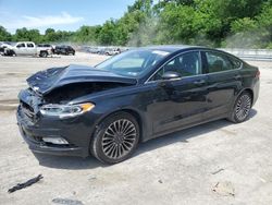 Salvage cars for sale at Ellwood City, PA auction: 2017 Ford Fusion SE