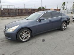 Salvage cars for sale at Wilmington, CA auction: 2007 Infiniti G35