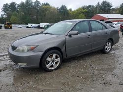 Salvage cars for sale from Copart Mendon, MA: 2003 Toyota Camry LE
