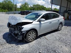 Salvage cars for sale at Cartersville, GA auction: 2017 Nissan Sentra S