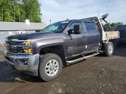 Salvage trucks for sale at East Granby, CT auction: 2015 Chevrolet Silverado K3500 LT