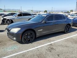 Salvage cars for sale at Van Nuys, CA auction: 2011 BMW 750 LI