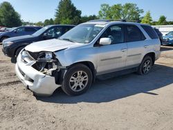 Salvage cars for sale at Finksburg, MD auction: 2002 Acura MDX Touring