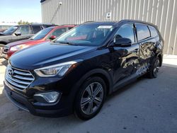 Salvage cars for sale at Franklin, WI auction: 2013 Hyundai Santa FE Limited