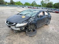 Salvage cars for sale from Copart Madisonville, TN: 2015 Honda Civic EX