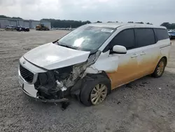 Salvage cars for sale at Conway, AR auction: 2015 KIA Sedona L