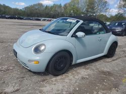 Salvage cars for sale from Copart North Billerica, MA: 2004 Volkswagen New Beetle GL