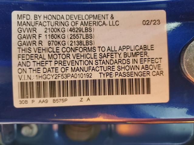 2023 Honda Accord Hybrid Sport