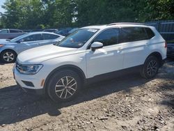 Volkswagen salvage cars for sale: 2019 Volkswagen Tiguan SE