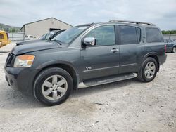 Salvage cars for sale from Copart Lawrenceburg, KY: 2009 Nissan Armada SE