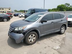 Salvage cars for sale at Wilmer, TX auction: 2013 Honda CR-V LX