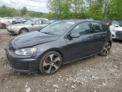 Salvage cars for sale at Candia, NH auction: 2016 Volkswagen GTI S/SE
