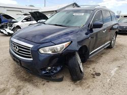 Salvage cars for sale at Pekin, IL auction: 2015 Infiniti QX60