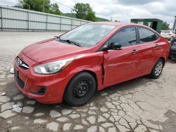 Salvage cars for sale at Lebanon, TN auction: 2012 Hyundai Accent GLS