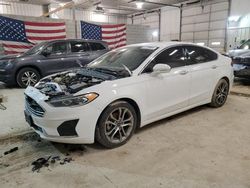 Salvage cars for sale at Columbia, MO auction: 2019 Ford Fusion SEL