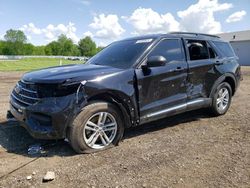 Ford Explorer salvage cars for sale: 2022 Ford Explorer XLT