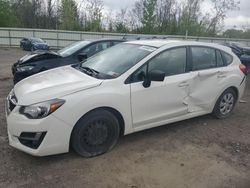 Salvage cars for sale from Copart Leroy, NY: 2015 Subaru Impreza