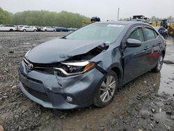 Salvage cars for sale from Copart Windsor, NJ: 2014 Toyota Corolla ECO