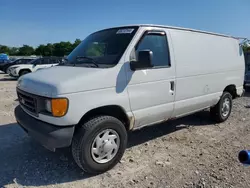 Salvage cars for sale from Copart Lawrenceburg, KY: 2003 Ford Econoline E250 Van