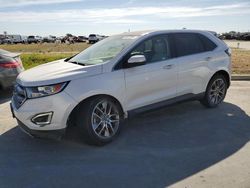 Ford salvage cars for sale: 2015 Ford Edge Titanium