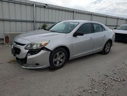 Salvage cars for sale from Copart Kansas City, KS: 2015 Chevrolet Malibu LS
