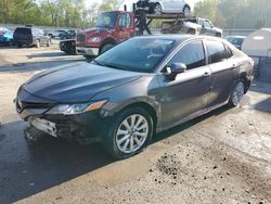 Salvage cars for sale from Copart Ellwood City, PA: 2018 Toyota Camry L