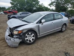 Salvage cars for sale from Copart Baltimore, MD: 2008 Honda Civic LX