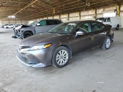 Toyota Camry LE salvage cars for sale: 2020 Toyota Camry LE