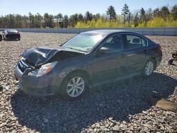 Vehiculos salvage en venta de Copart Windham, ME: 2012 Subaru Legacy 2.5I
