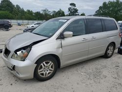 Salvage cars for sale at Hampton, VA auction: 2006 Honda Odyssey EXL